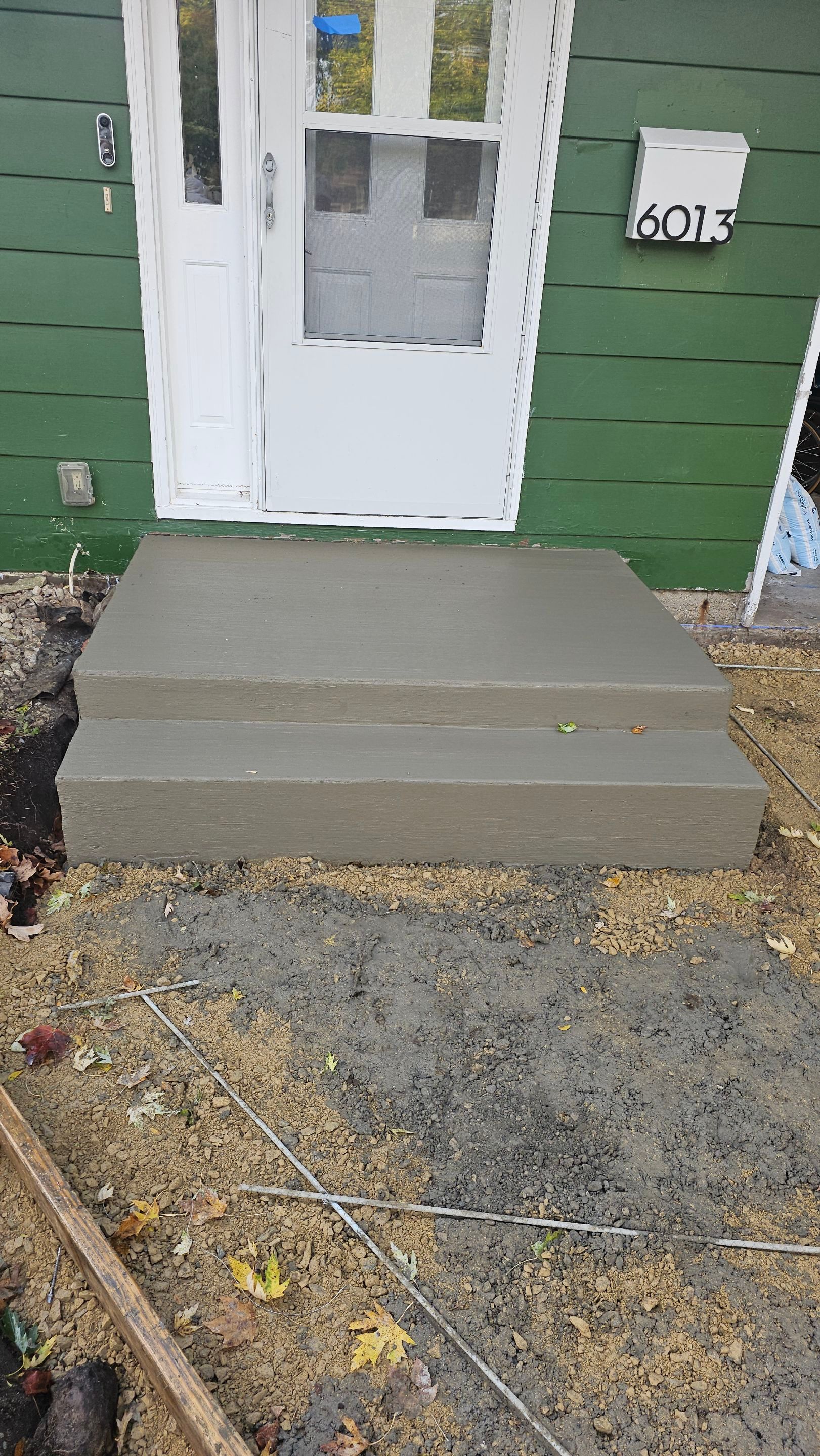 Front steps