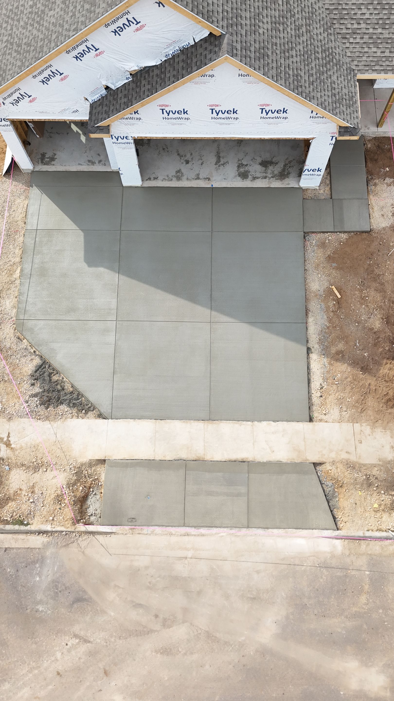 New Construction Flatwork by D&M Concrete