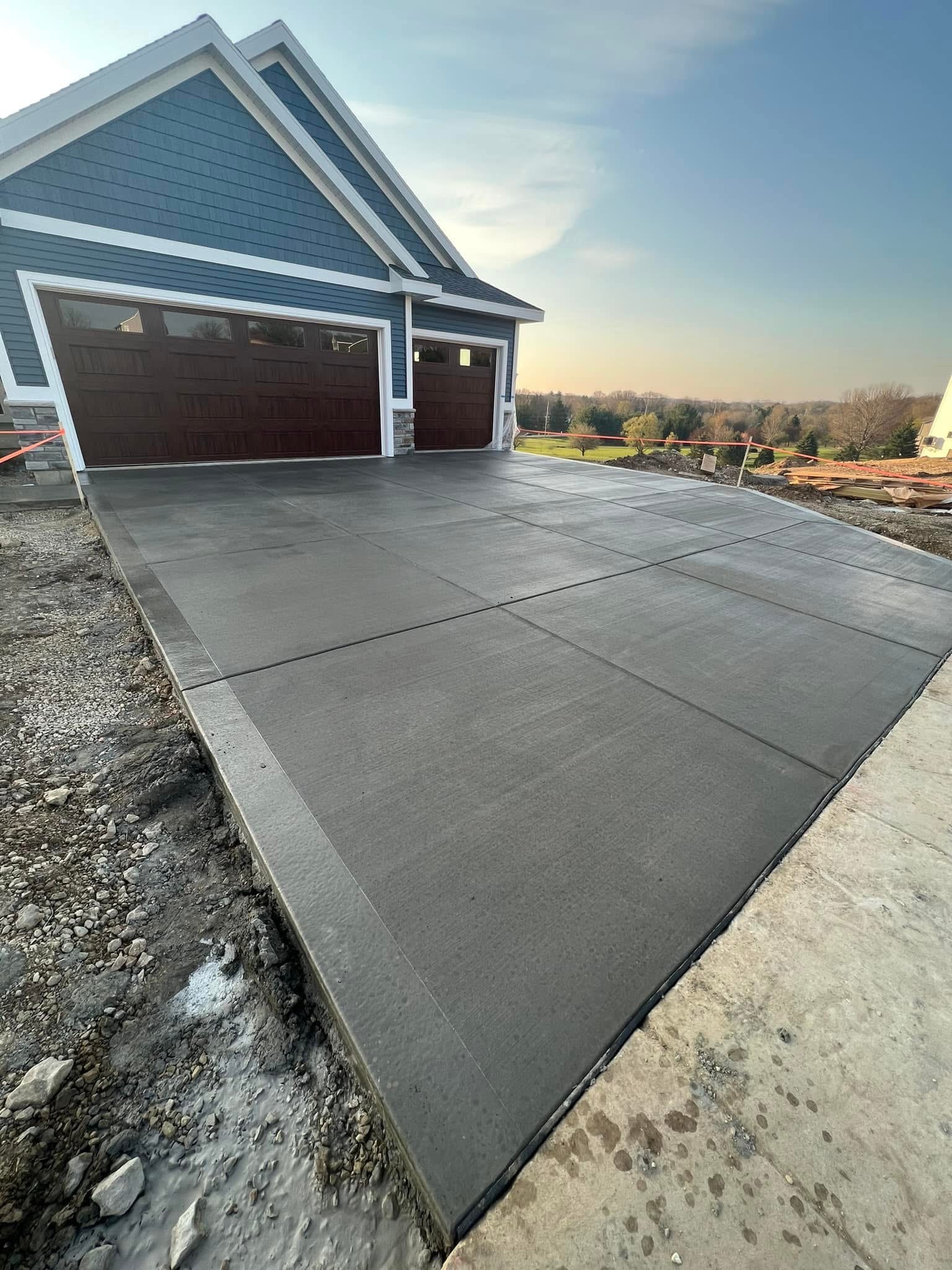Driveway Replacement by D&M Concrete