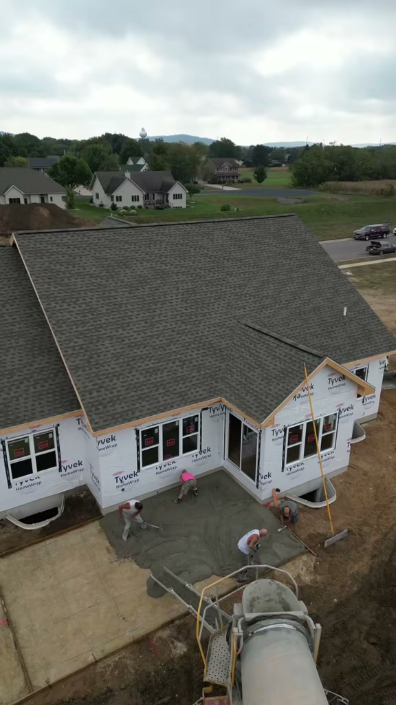New Construction Flatwork by D&M Concrete